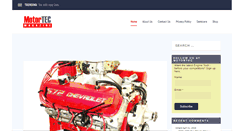 Desktop Screenshot of motortecmagazine.net