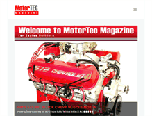 Tablet Screenshot of motortecmagazine.net